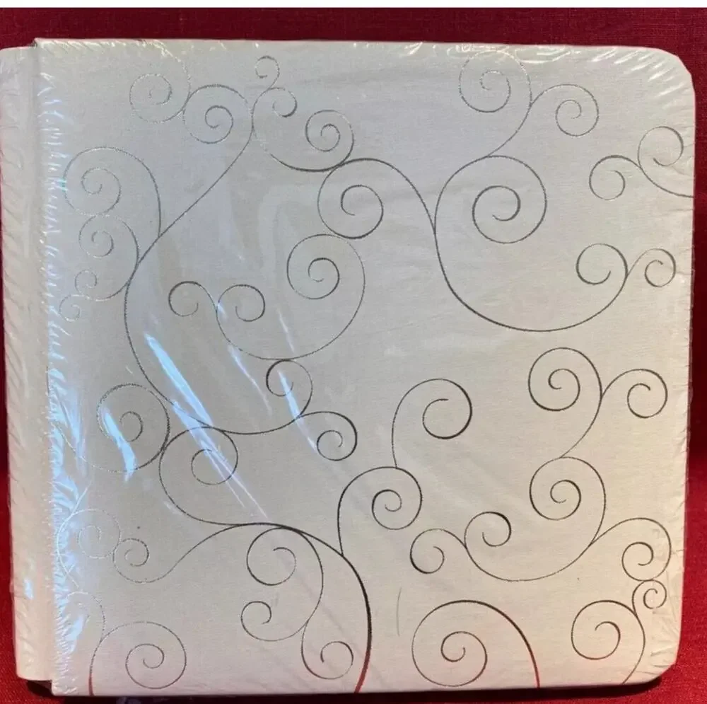 Creative Memories Premiere Coverset Tan w/Gold Scrollwork 12x12 New